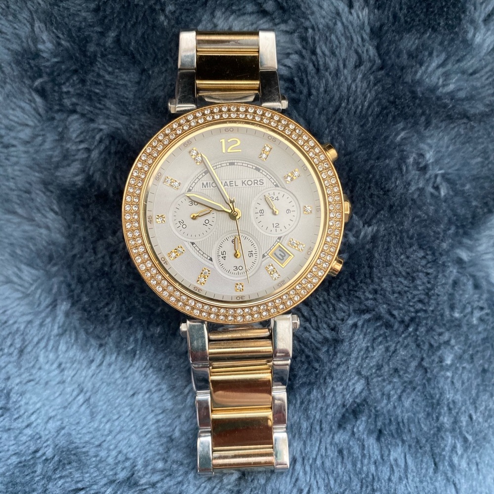 Michael Kors watch gold and silver
